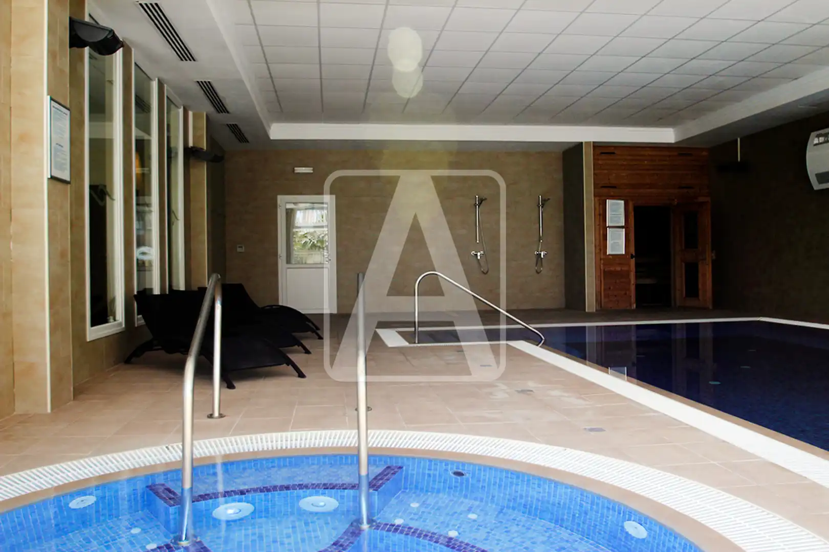 Swimming pool of Apartments for sale in Benissa  with Air Conditioner, Heating and Private garden