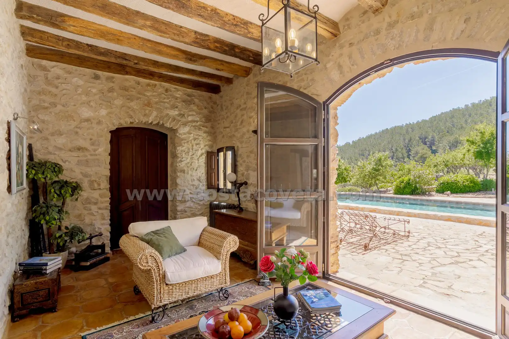 Terraza de Casa o chalet en venta en Relleu con Aire acondicionado, Calefacción y Jardín privado