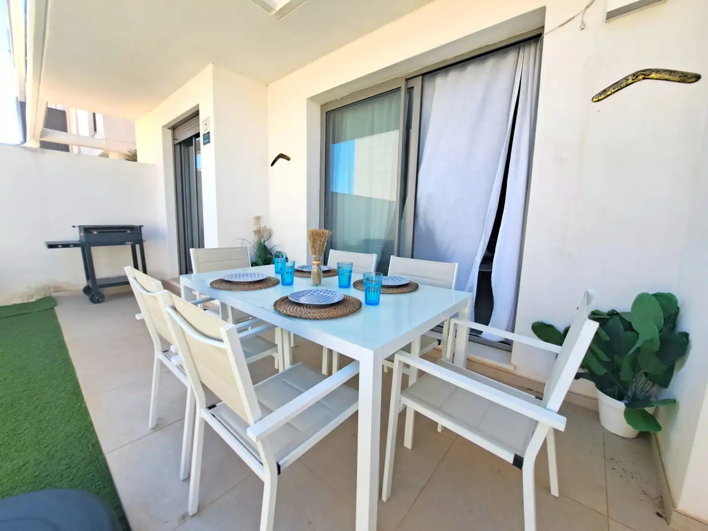 Terrace of Apartments for sale in Dénia  with Air Conditioner, Heating and Private garden