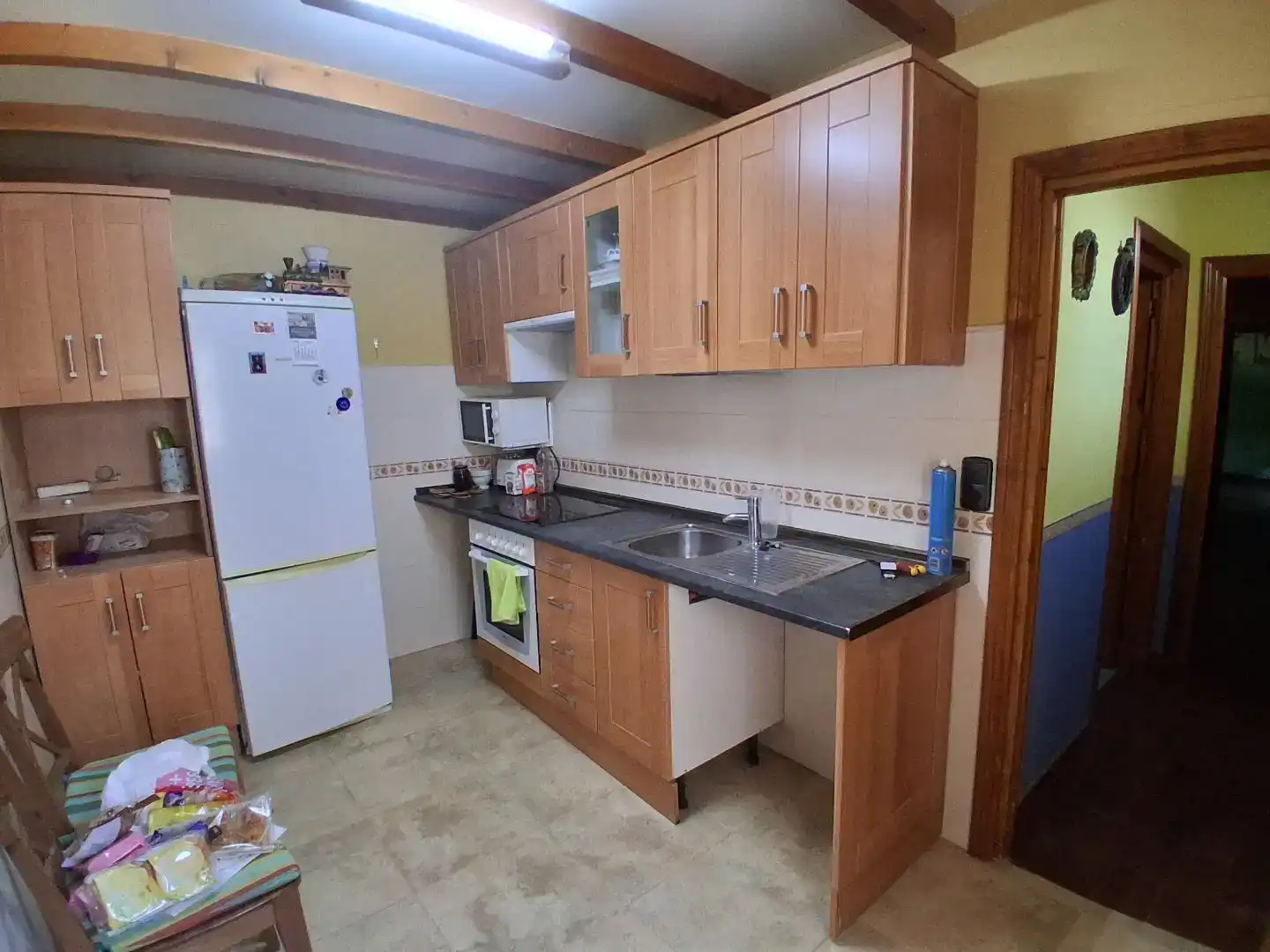 Cuina de Casa o xalet en venda en Villarramiel amb Aire condicionat i Balcó