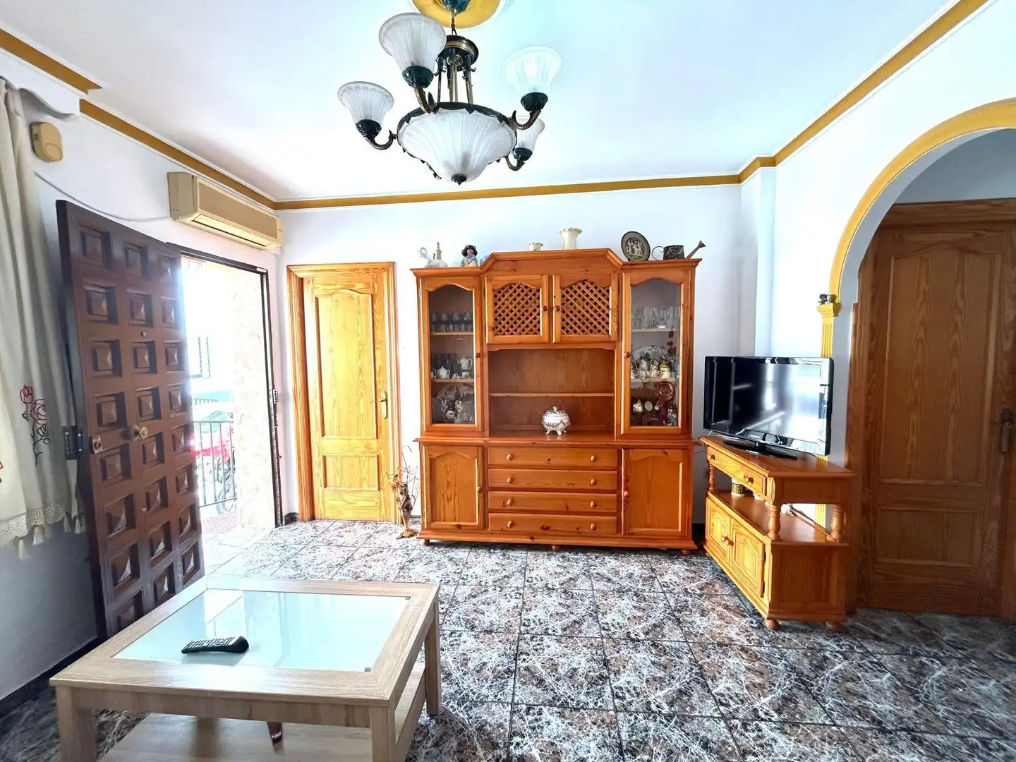 Living room of Houses for sale in Málaga  with Air Conditioner and Terrace