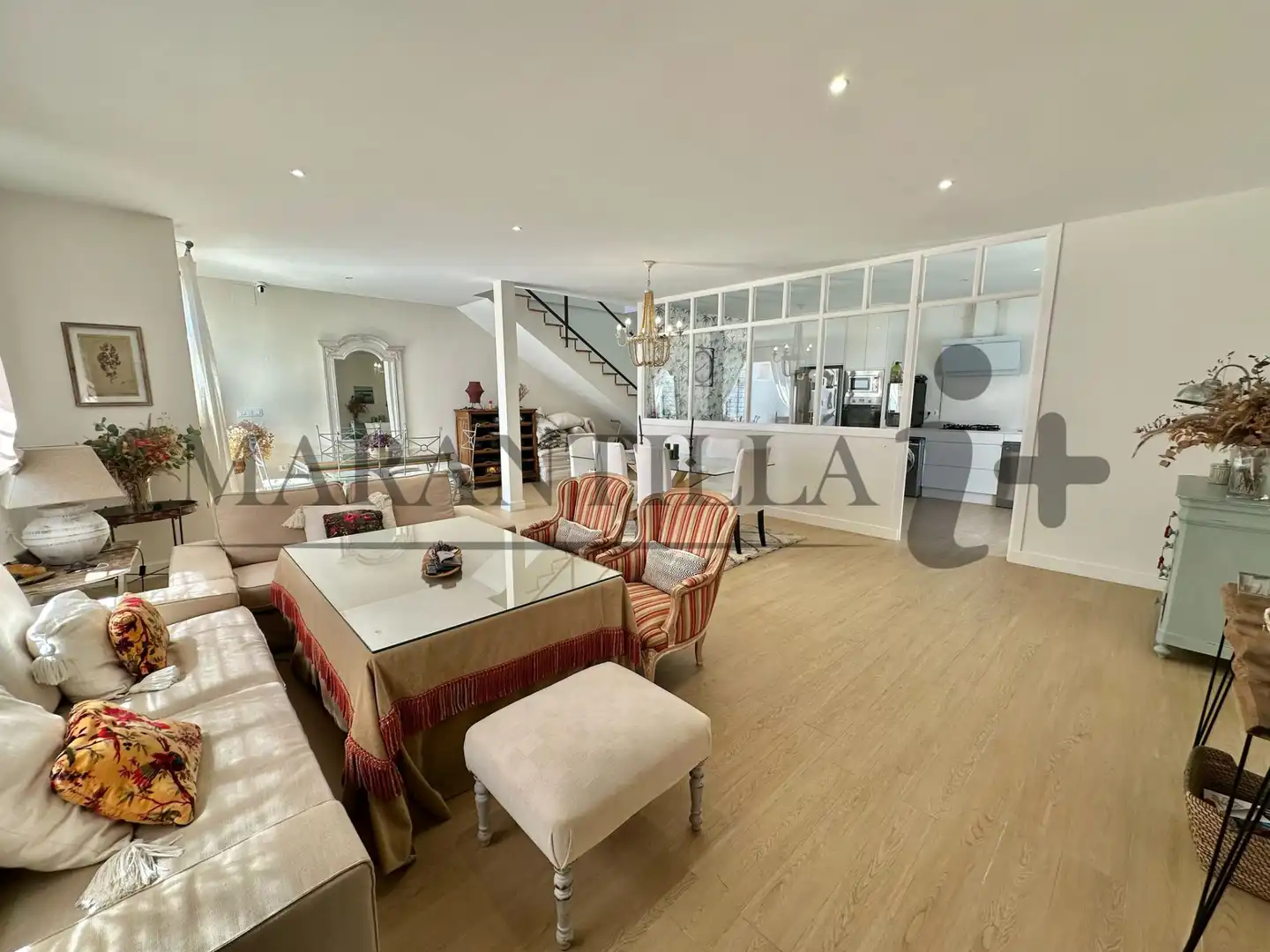 Sala de estar de Casa o chalet en venta en Islantilla con Aire acondicionado, Jardín privado y Terraza