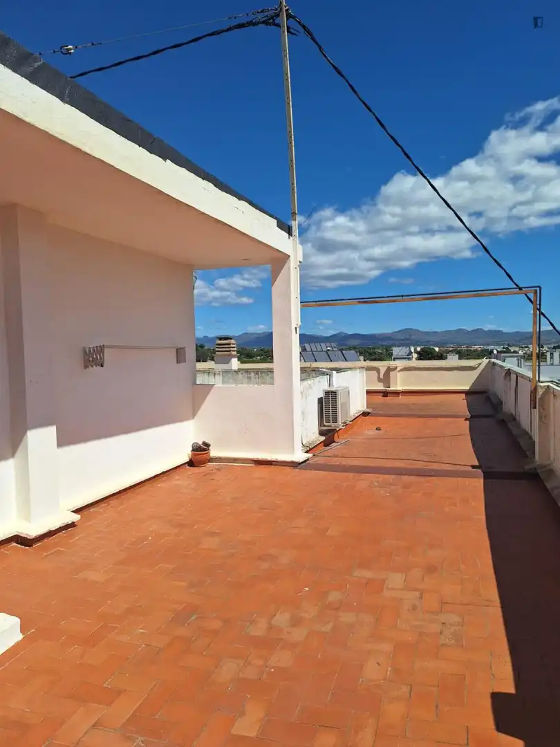 Terraza de Apartamento de alquiler en Moncada con Amueblado, Horno y Lavadora