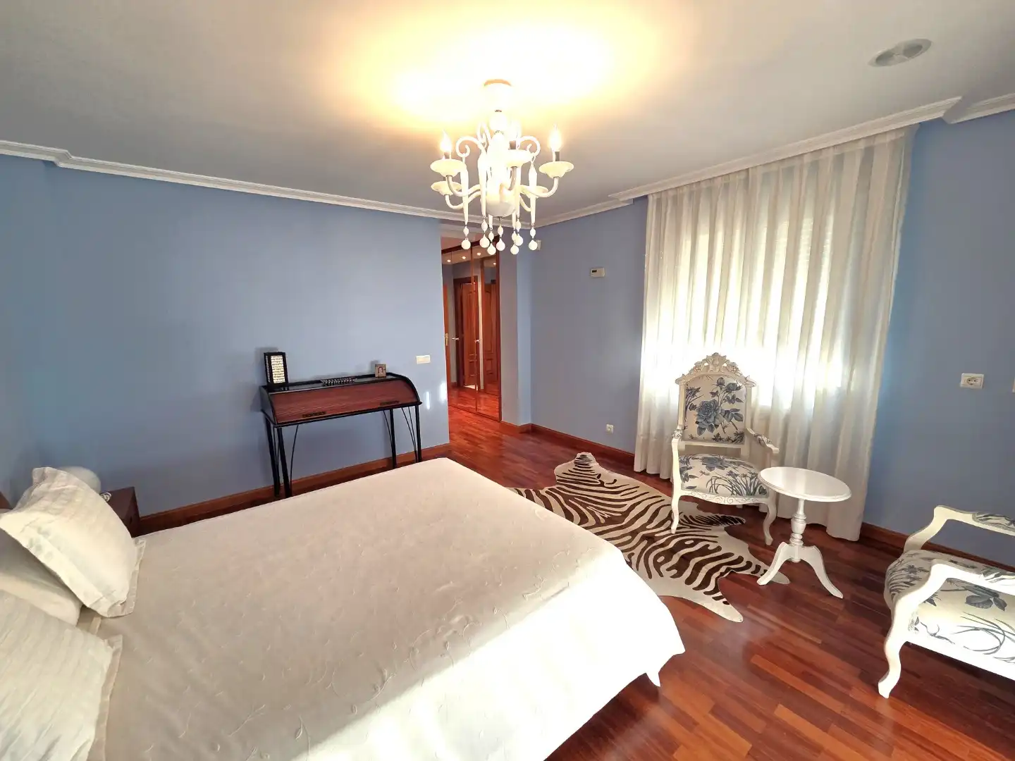 Bedroom of Houses for sale in Castrillo del Val  with Heating, Private garden and Parquet flooring