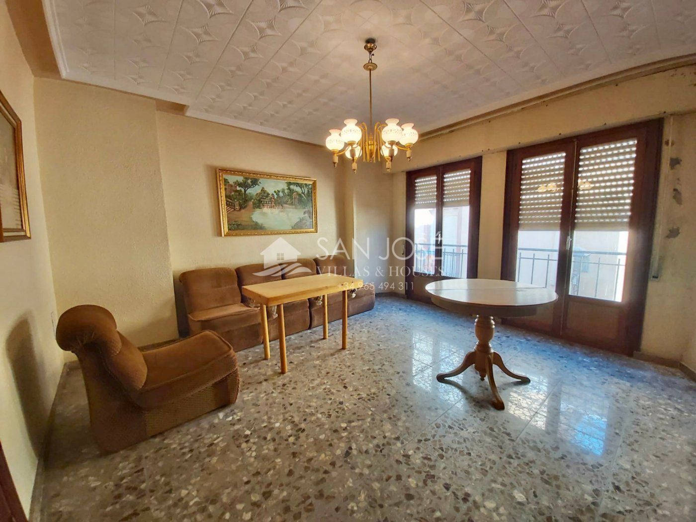 Living room of House or chalet for sale in Aspe  with Terrace and Storage room