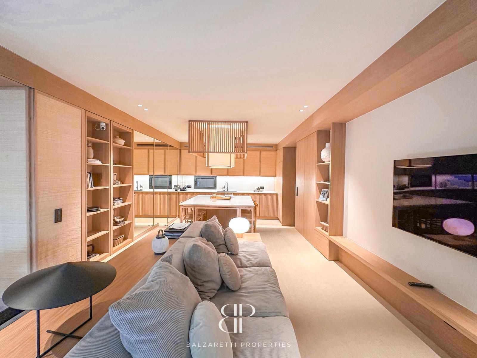 Sala de estar de Piso de alquiler en  Barcelona Capital con Aire acondicionado, Calefacción y Parquet