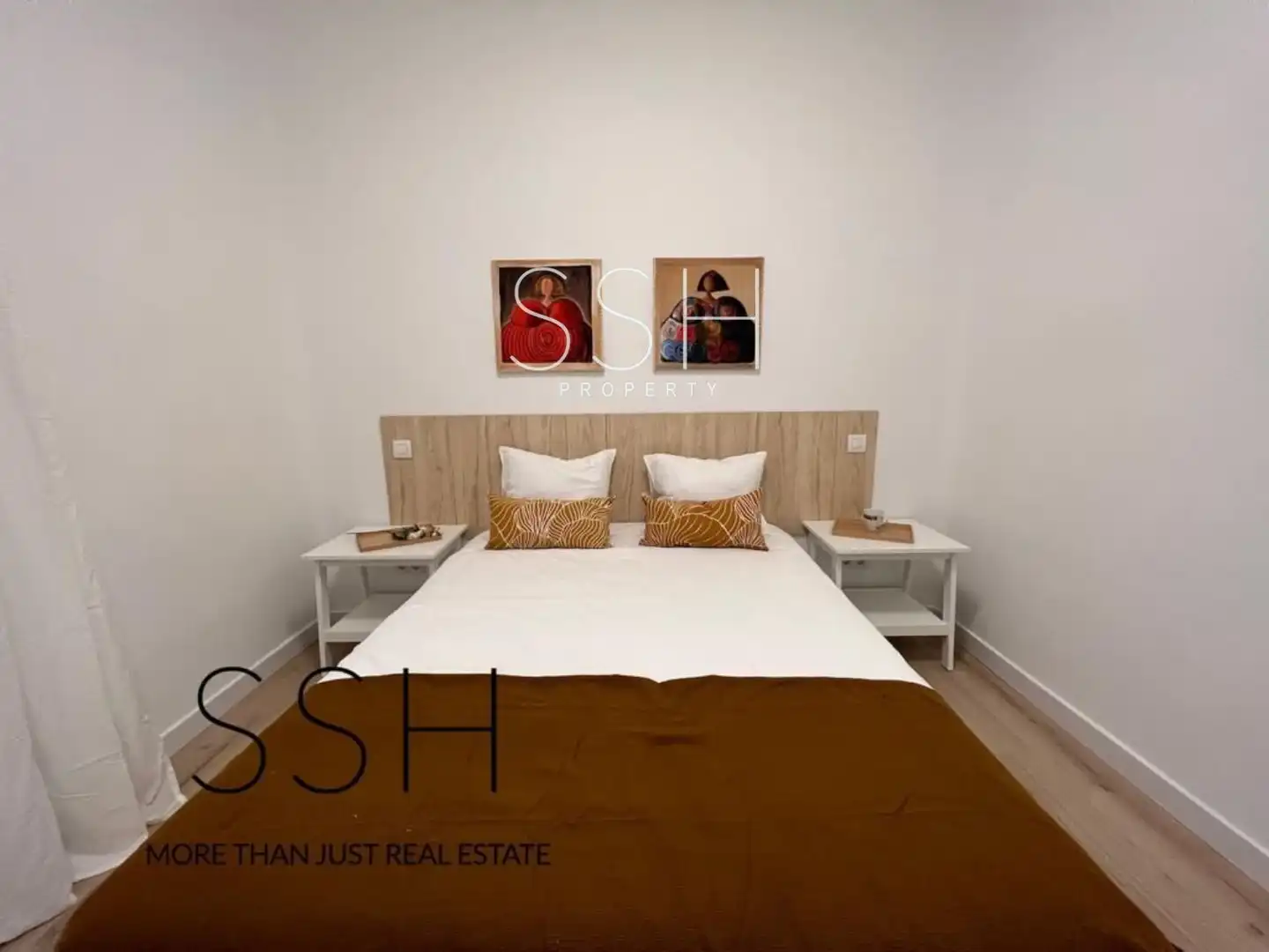 Bedroom of Flat for rent in Madrid  with Air Conditioner, Heating and Furnished