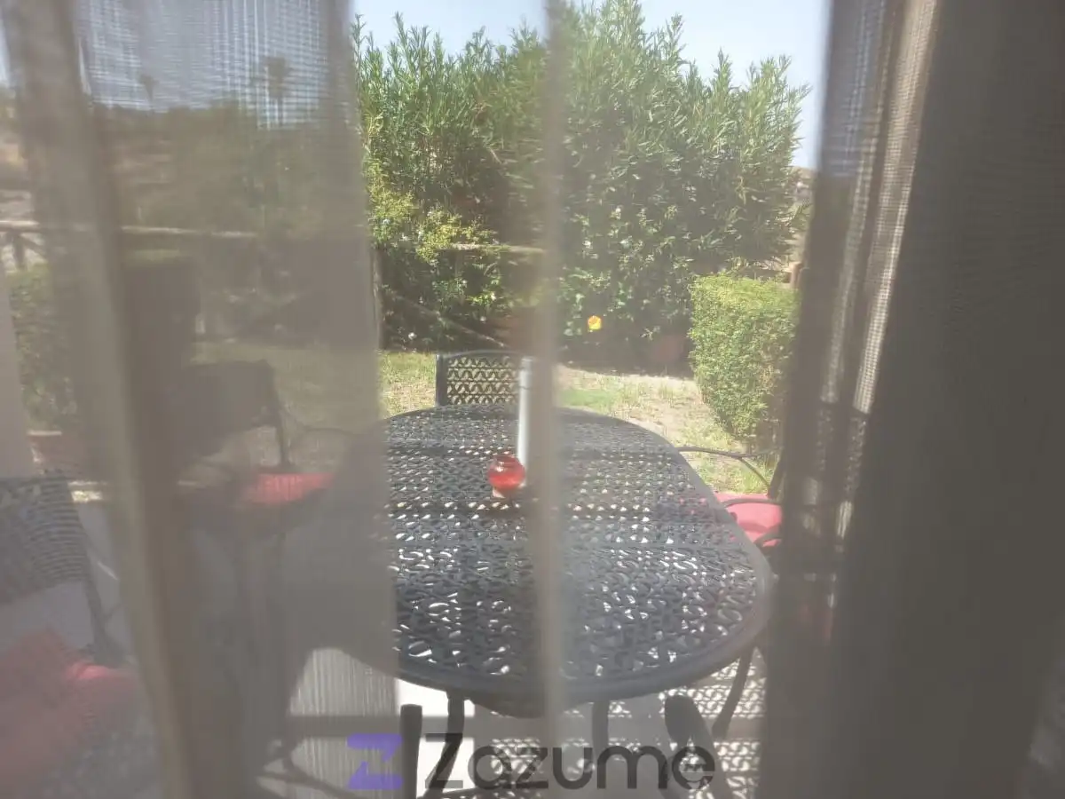 Terrasse von Haus oder Chalet zur Miete in Vera mit Klimaanlage, Heizung und Privatgarten
