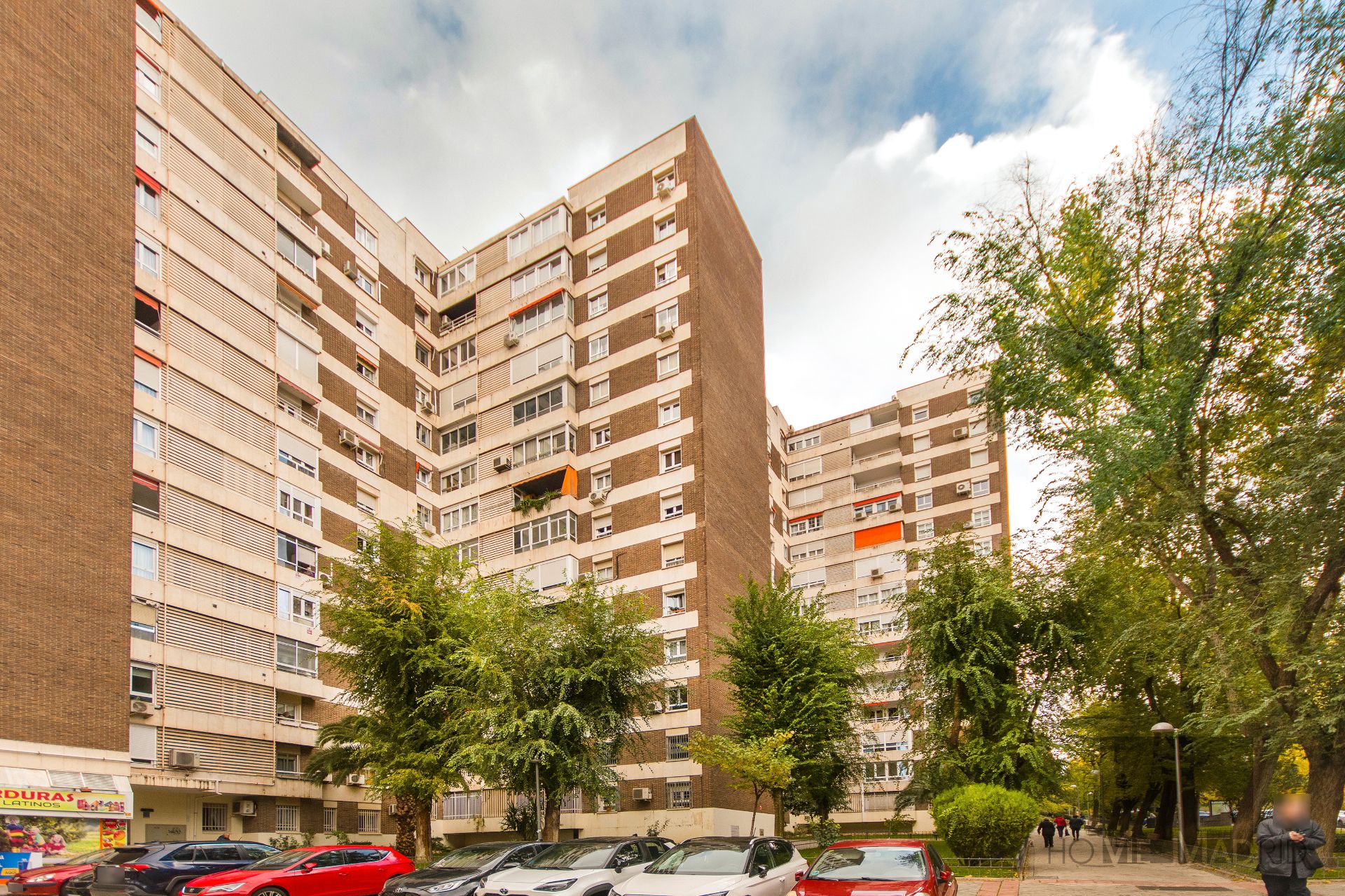 Exterior view of Flat for sale in  Madrid Capital  with Heating, Parquet flooring and Terrace