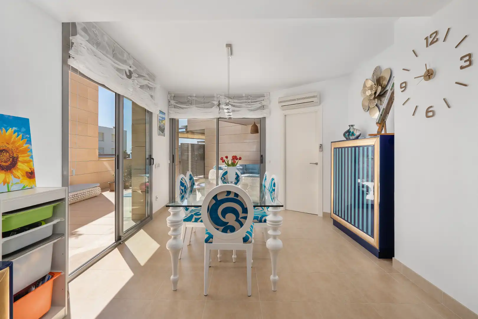 Comedor de Casa adosada en venta en Torredembarra con Aire acondicionado, Calefacción y Parquet