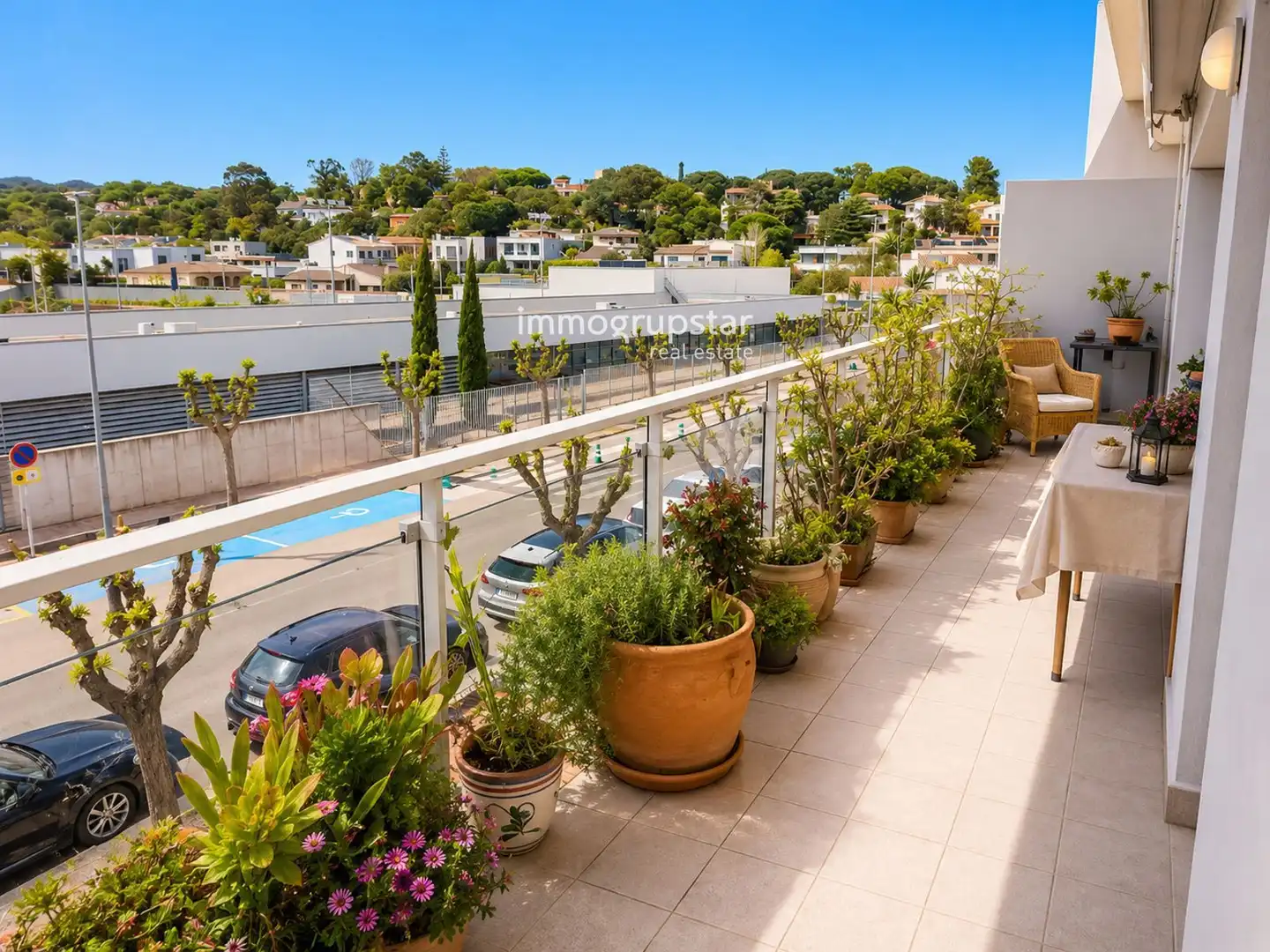 Terraza de Ático en venta en Calonge i Sant Antoni con Calefacción, Terraza y Piscina