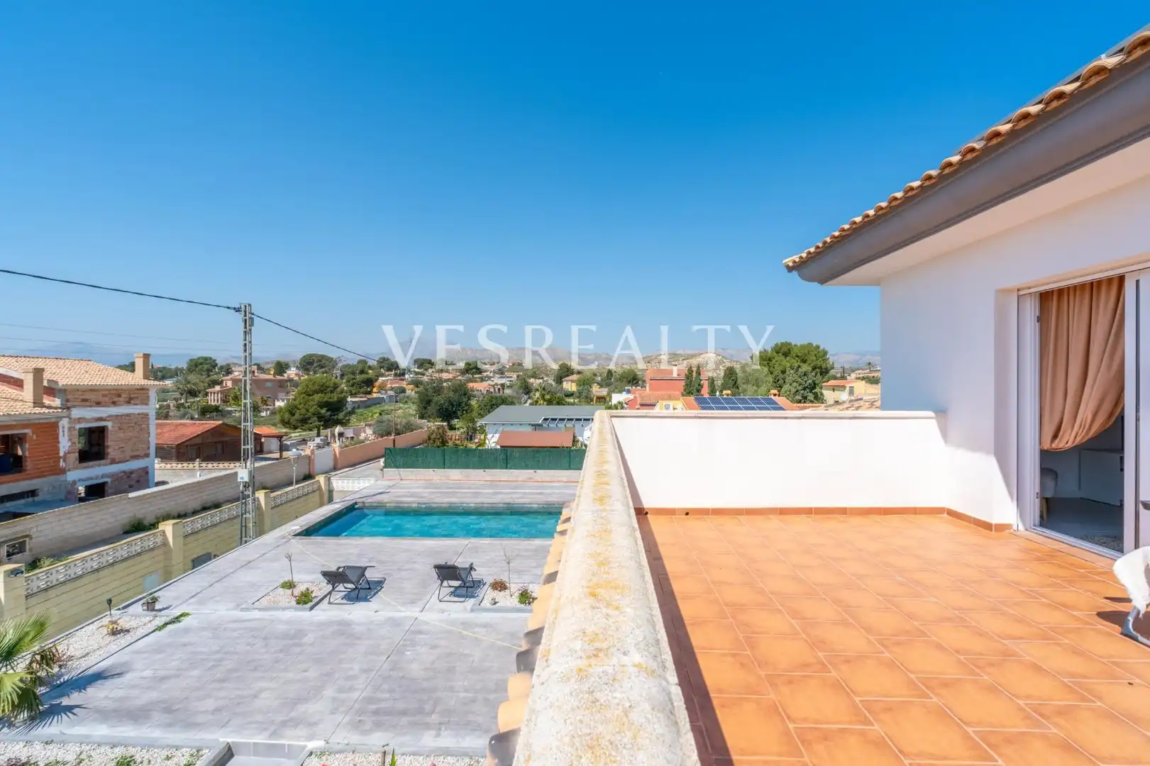 Vista exterior de Casa o chalet en venta en Busot con Aire acondicionado, Calefacción y Terraza