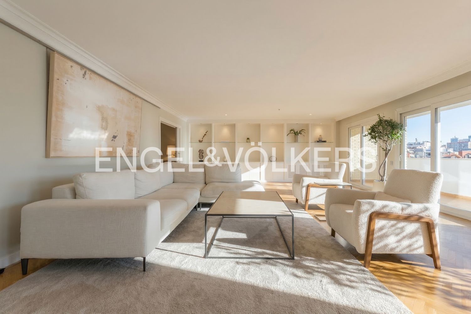 Wohnzimmer von Wohnung zum Verkauf in  Valencia Capital mit Klimaanlage, Heizung und Parkett