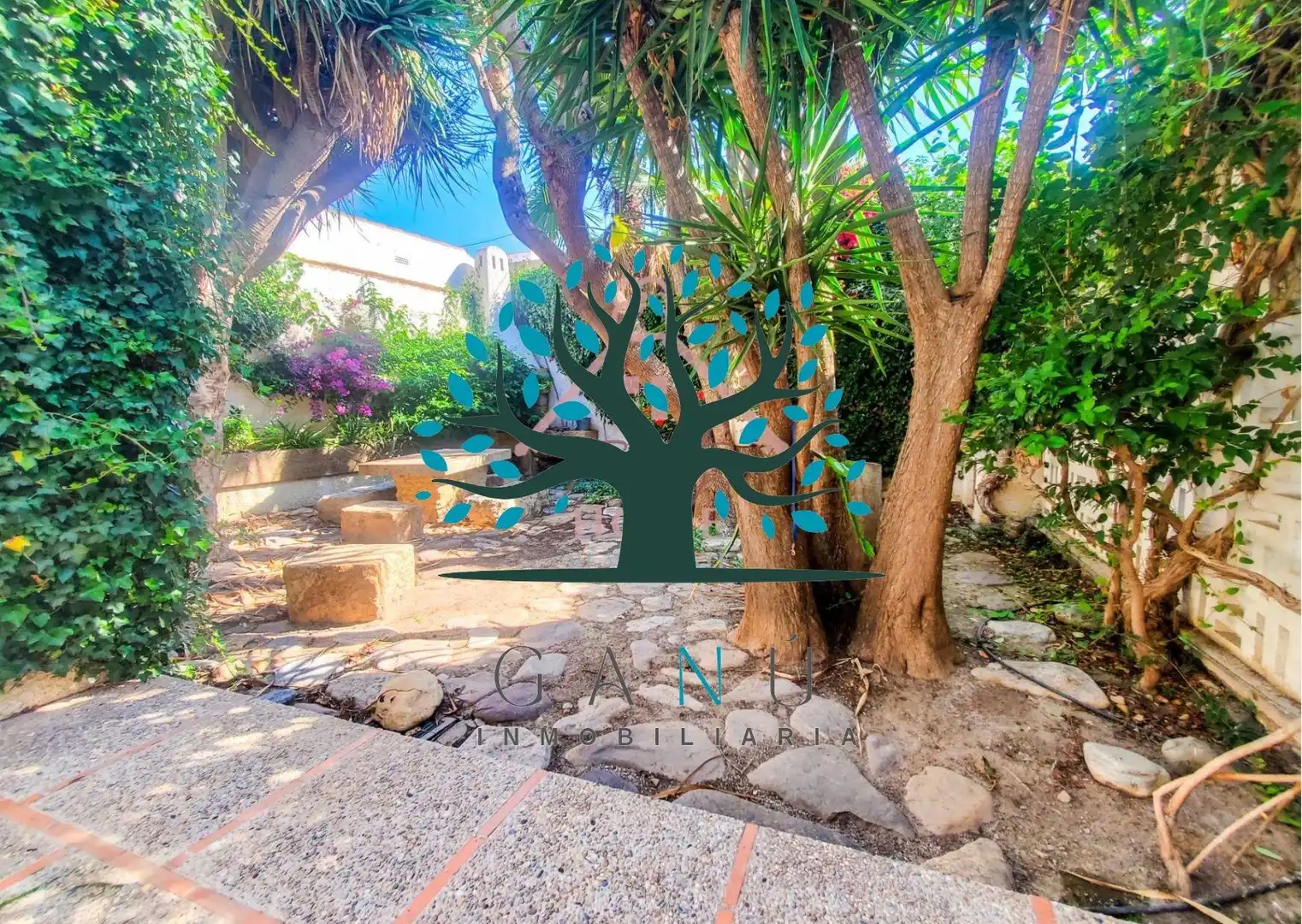 Jardín de Planta baja en venta en Mazarrón con Jardín privado, Terraza y Amueblado