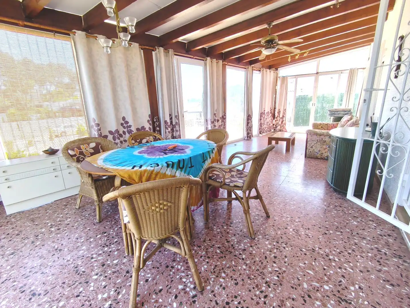Comedor de Casa o chalet en venta en Benissa con Aire acondicionado, Piscina y Amueblado