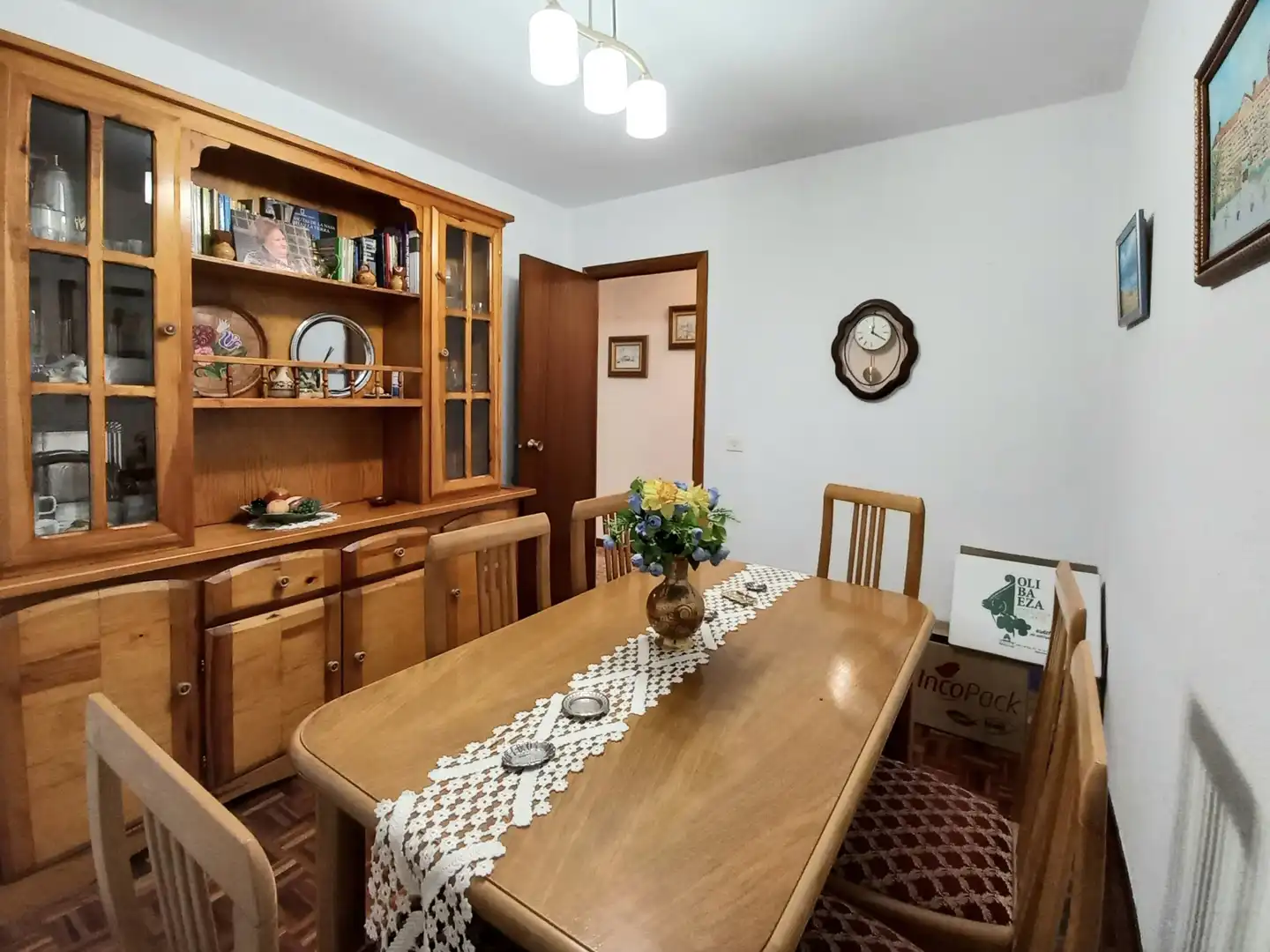 Dining room of Flat for sale in Burgos  with Heating and Storage room
