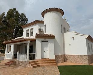 Exterior view of House or chalet for sale in  Almería Capital  with Private garden