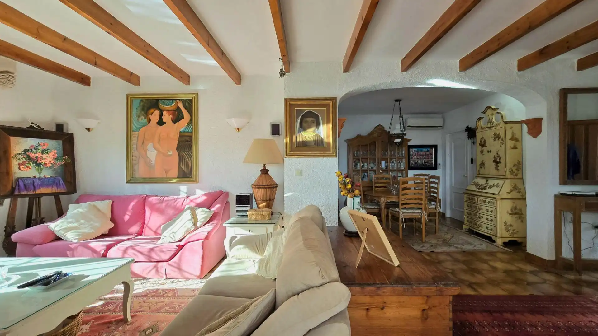 Living room of Houses for sale in Benalmádena  with Air Conditioner, Heating and Private garden