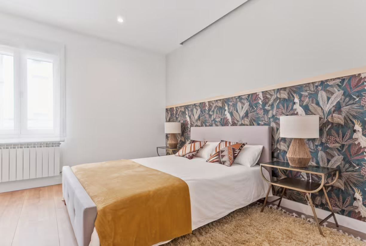 Bedroom of Flat to rent in  Valencia Capital  with Air Conditioner, Furnished and Pets allowed