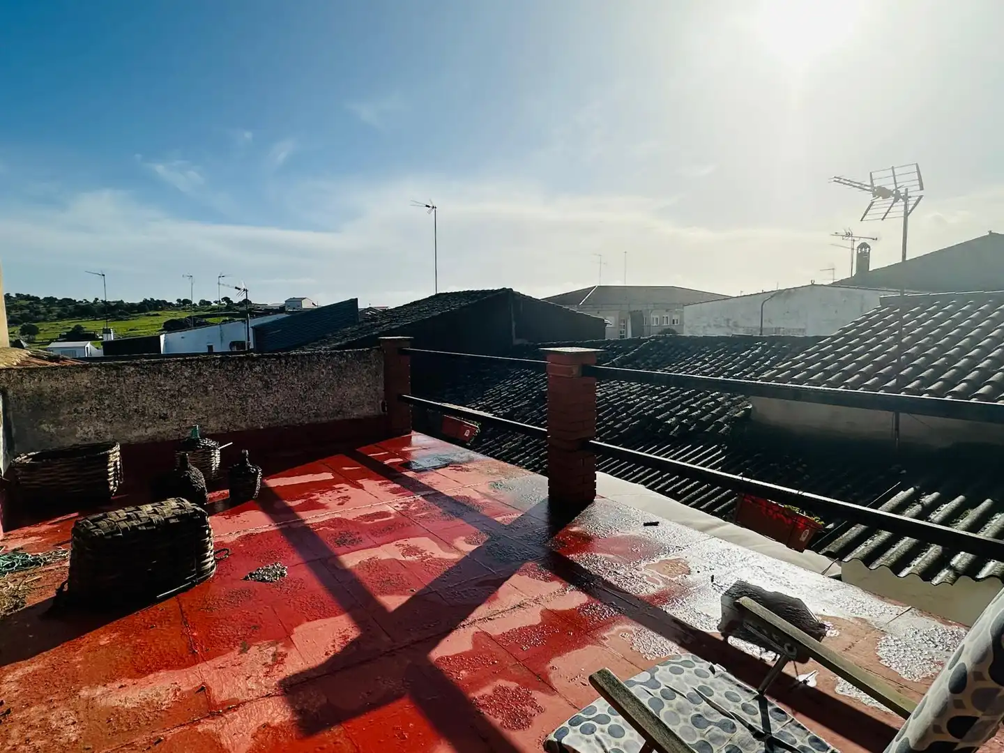 Terrassa de Casa o xalet en venda en Valverde de Mérida amb Traster