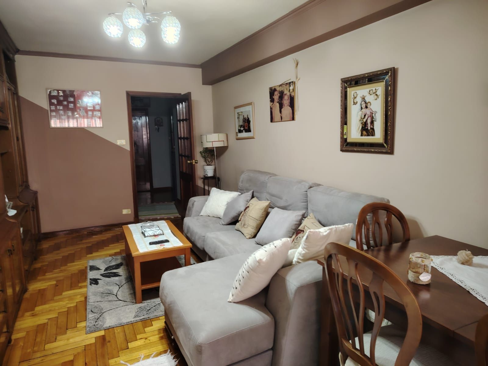 Living room of Flat for sale in Vigo   with Heating and Storage room