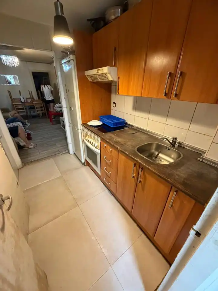 Kitchen of Flat for sale in Zaragoza  with Air Conditioner, Terrace and Balcony