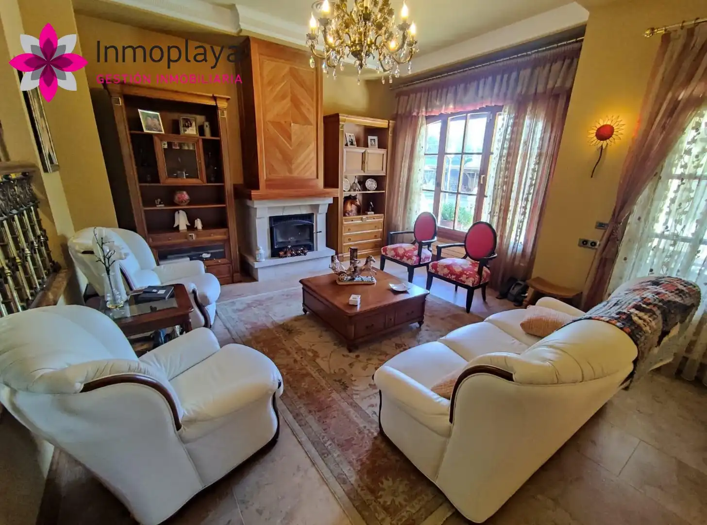 Sala de estar de Casa o chalet en venta en Noja con Jardín privado, Terraza y Trastero