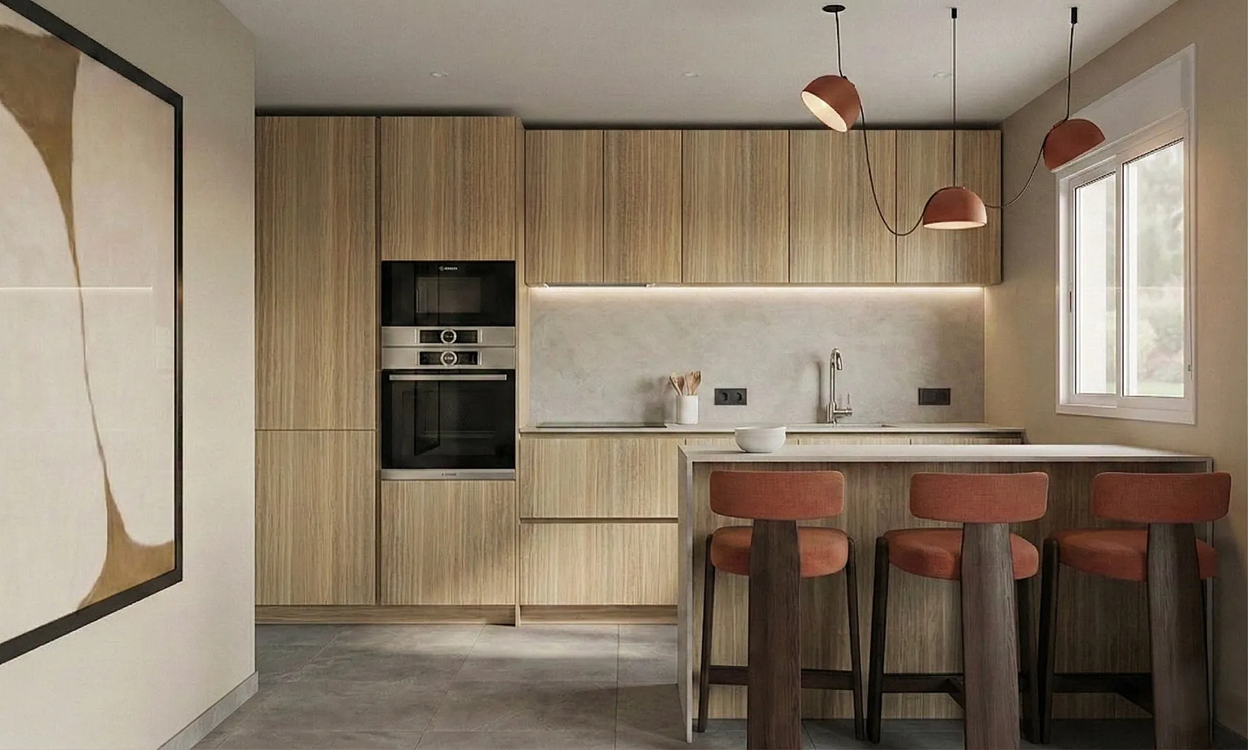 Kitchen of Flat for sale in Altafulla  with Air Conditioner, Heating and Storage room