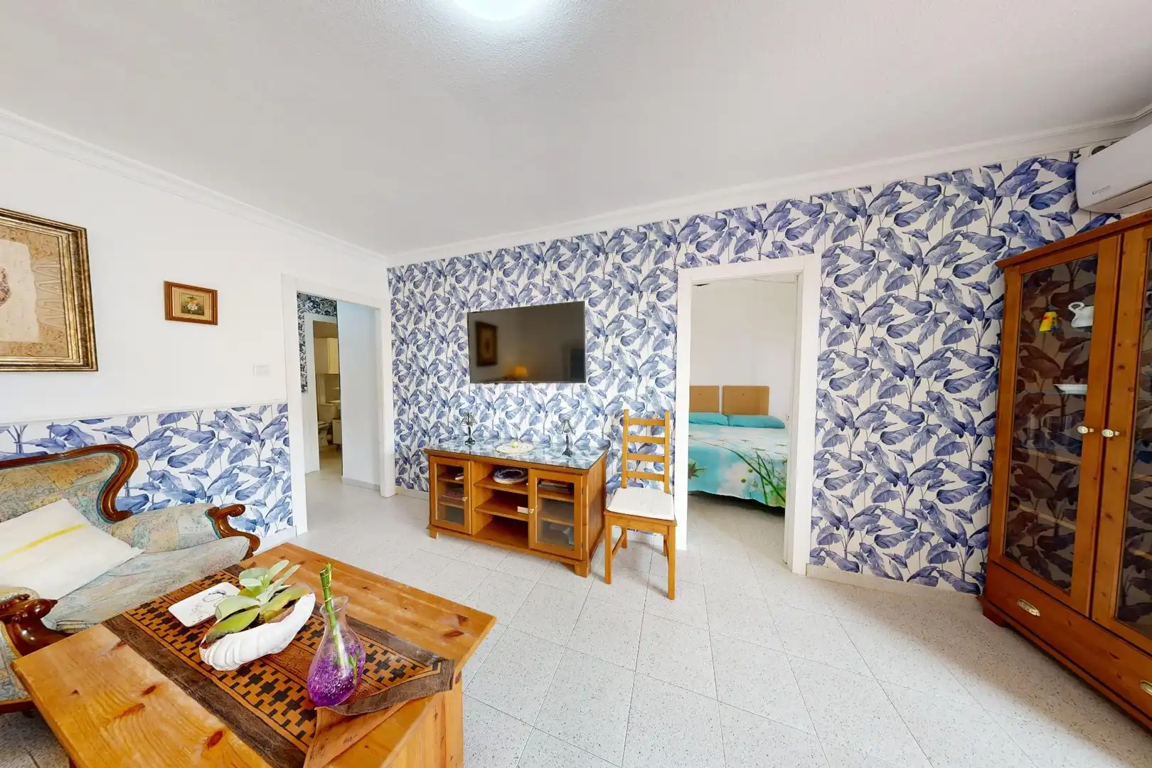 Sala de estar de Apartamento en venta en Cartagena con Aire acondicionado, Calefacción y Terraza