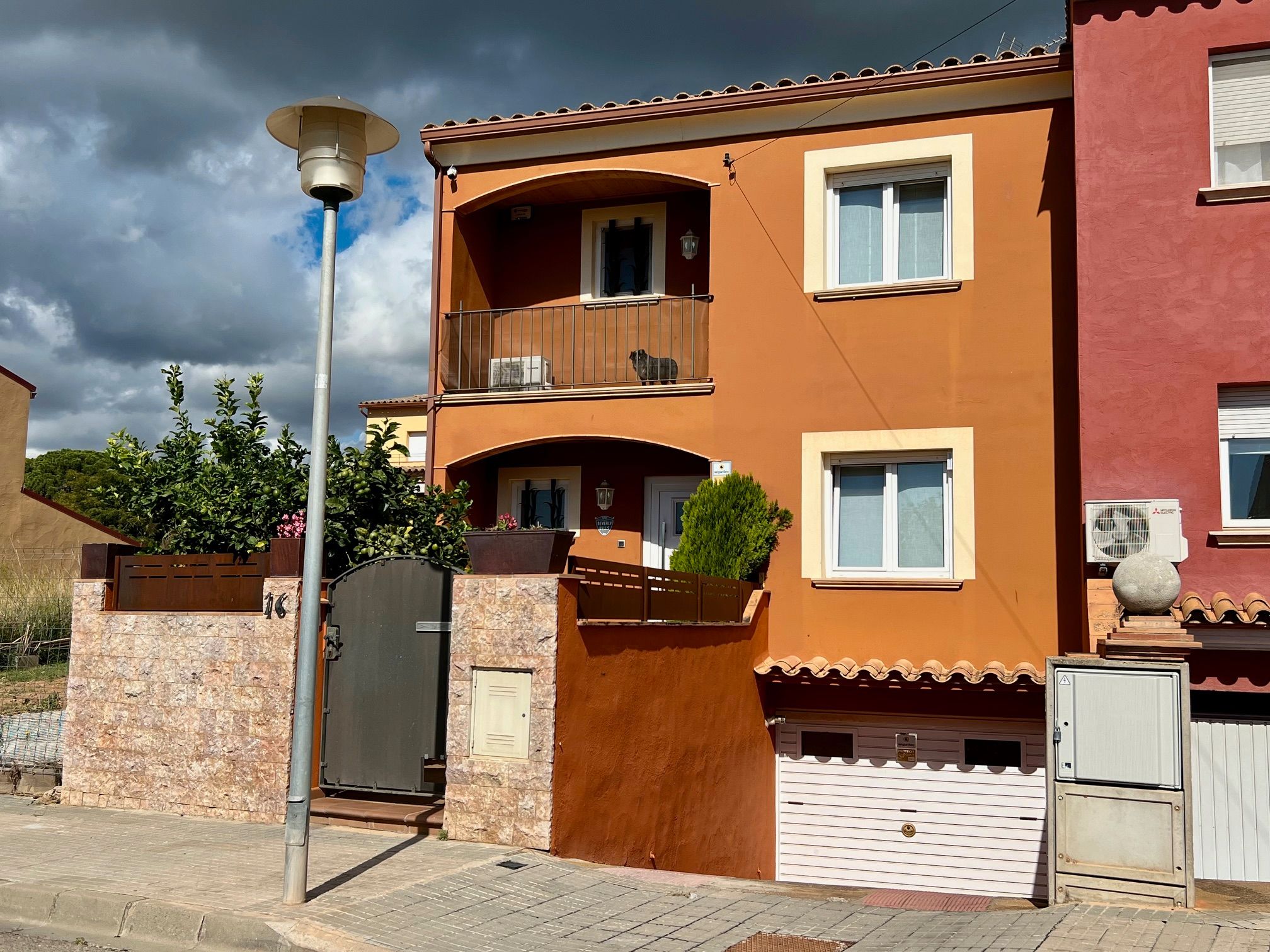 Exterior view of Single-family semi-detached for sale in Palafrugell  with Air Conditioner, Heating and Terrace