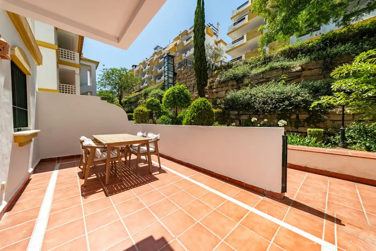 Terraza de Planta baja en venta en Mijas con Aire acondicionado, Calefacción y Terraza