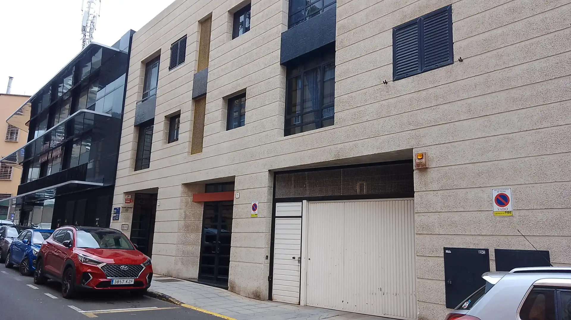Vista exterior de Garaje en venta en Telde
