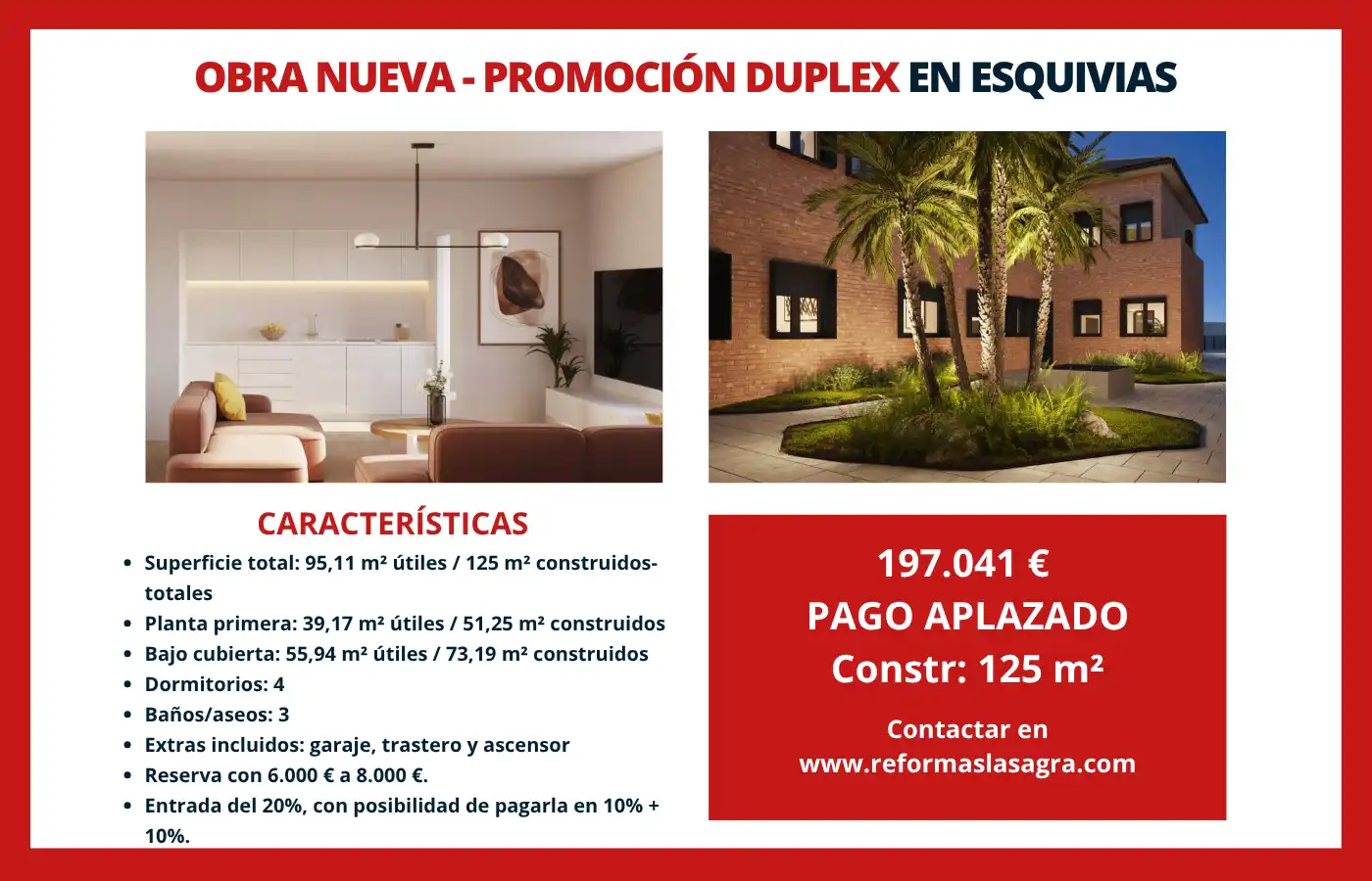 Dúplex en venta en Las Américas