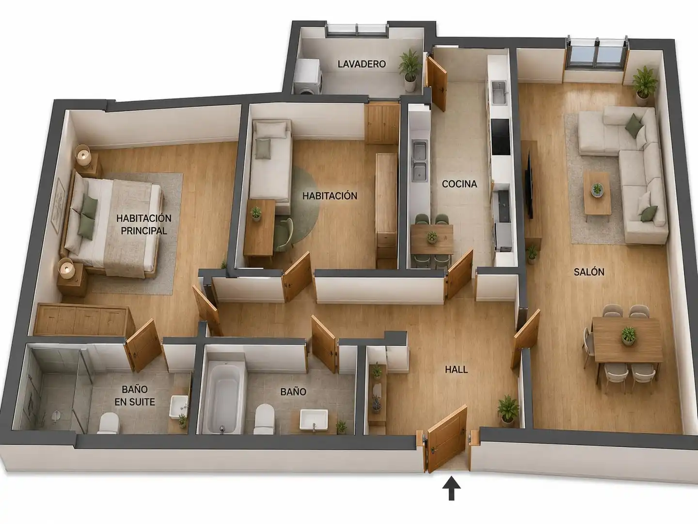 Flat for sale in Calle de María Tubau, Las Tablas