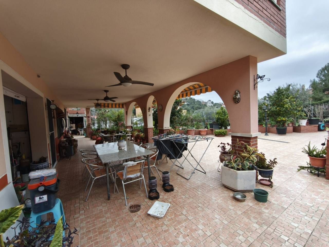 Terrassa de Casa o xalet en venda en Cunit amb Aire condicionat, Calefacció i Jardí privat