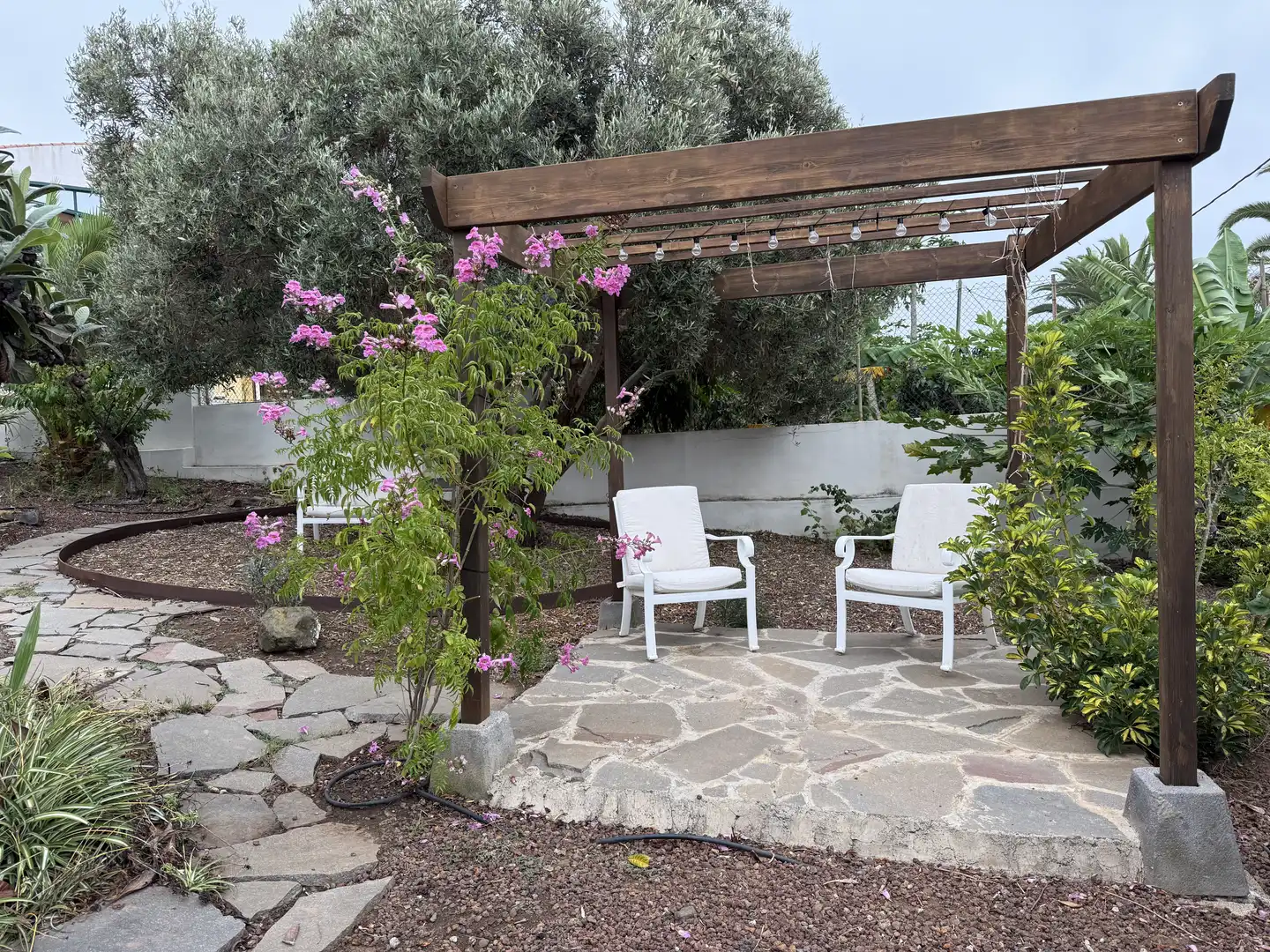 Terraza de Casa o chalet de alquiler en Tacoronte con Aire acondicionado, Jardín privado y Terraza
