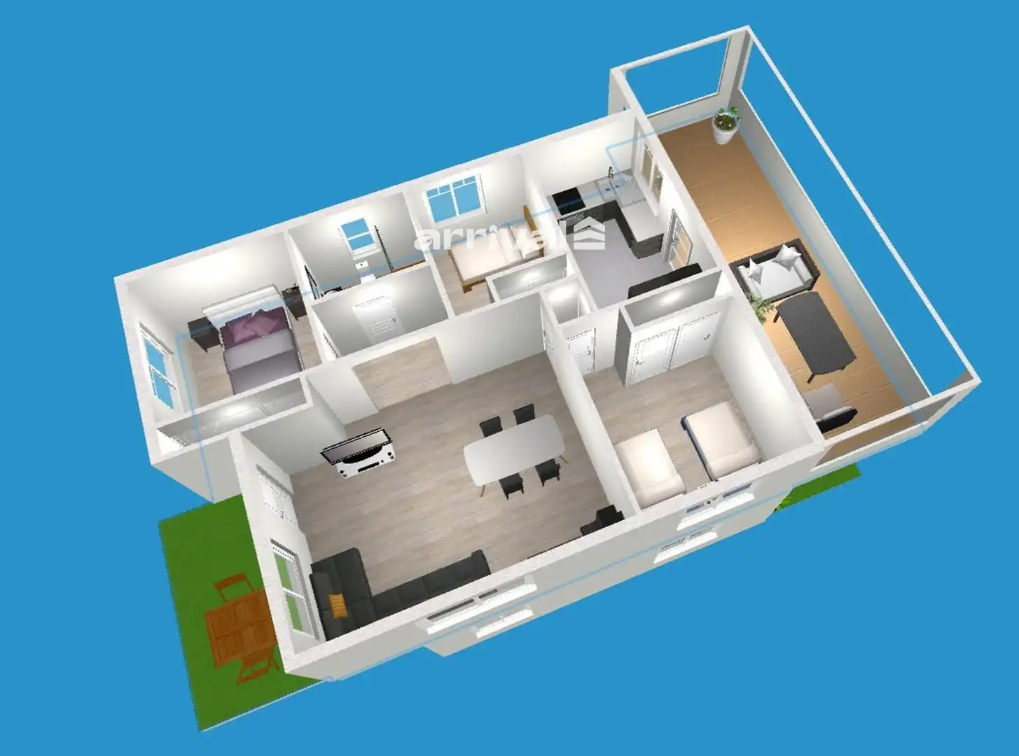 Casa o chalet en venta en Paterna con Aire acondicionado, Jardín privado y Terraza