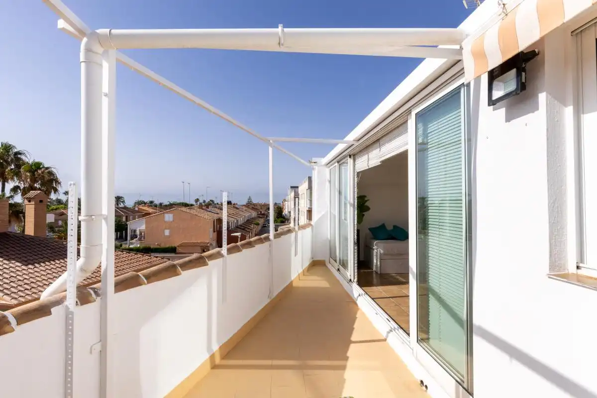 Terrassa de Casa adosada en venda en Canet d'En Berenguer amb Aire condicionat, Calefacció i Terrassa