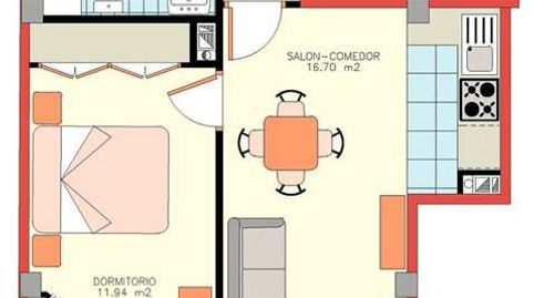 Foto 2 de Apartamento en venta en Rúa Doutor Toscano, 8, Casablanca - Calvario, Vigo