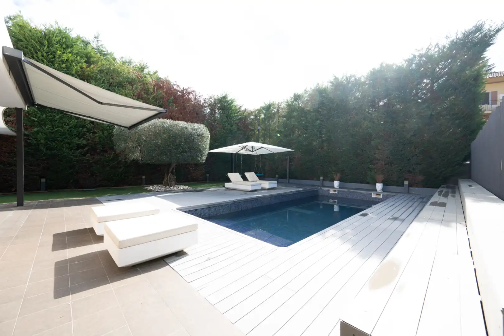Piscina de Casa o chalet en venta en Sant Cugat del Vallès con Aire acondicionado, Calefacción y Jardín privado