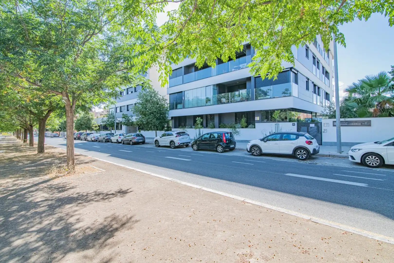 Außenansicht von Wohnungen zur Miete in Granada mit Klimaanlage, Heizung und Terrasse