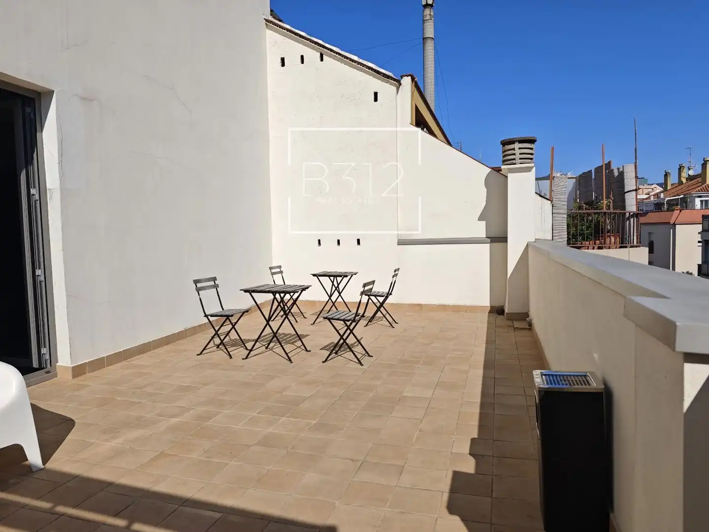 Terraza de Oficina de alquiler en Les Corts