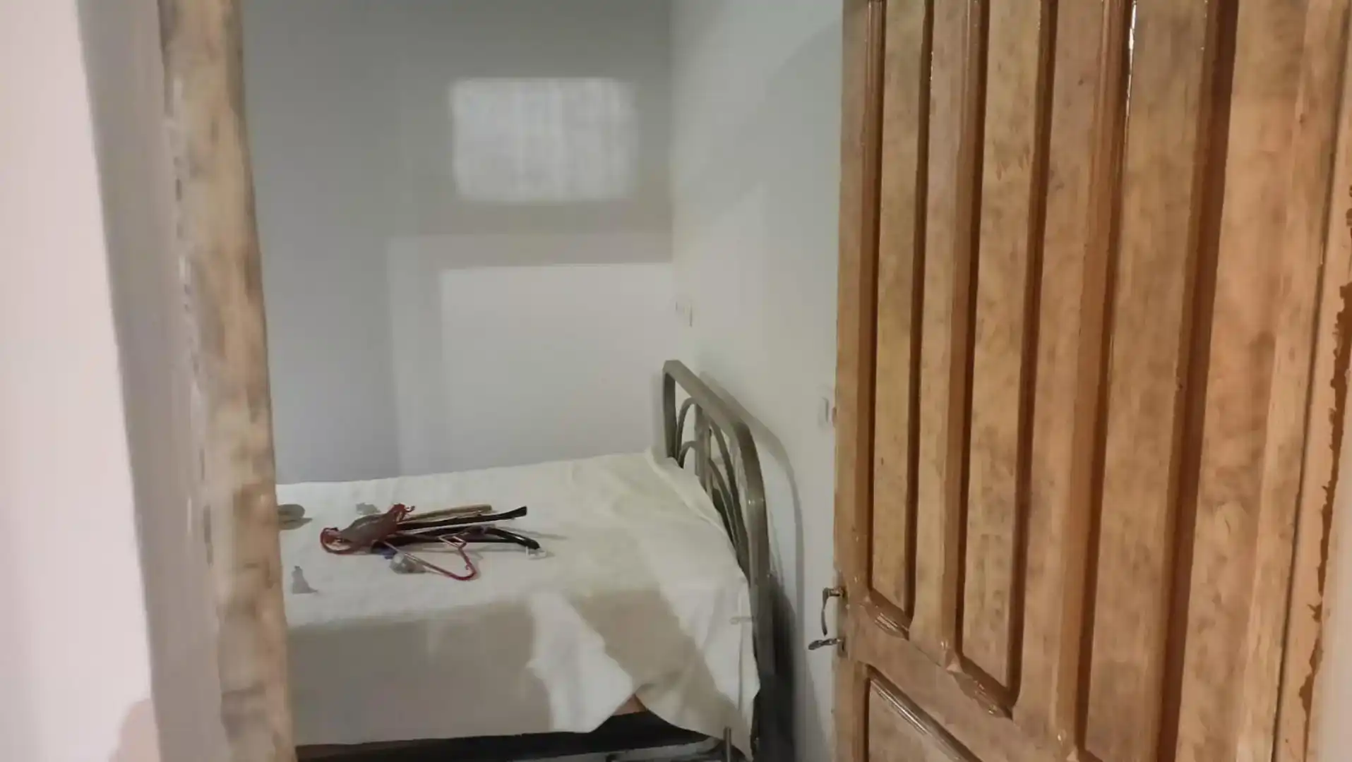 Dormitori de Casa adosada de lloguer en Lalueza amb Aire condicionat, Jardí privat i Parquet