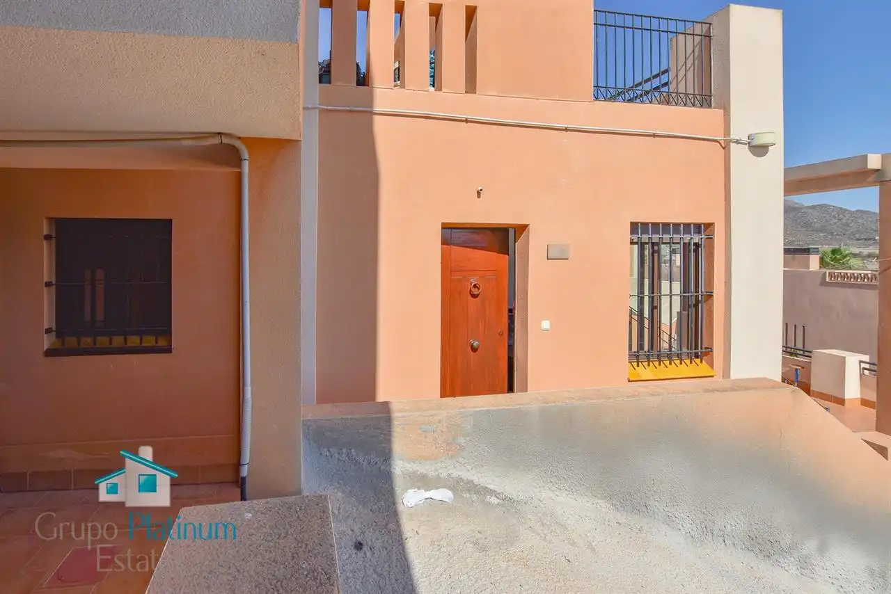 Vista exterior de Apartament en venda en Pulpí amb Aire condicionat, Piscina i Moblat
