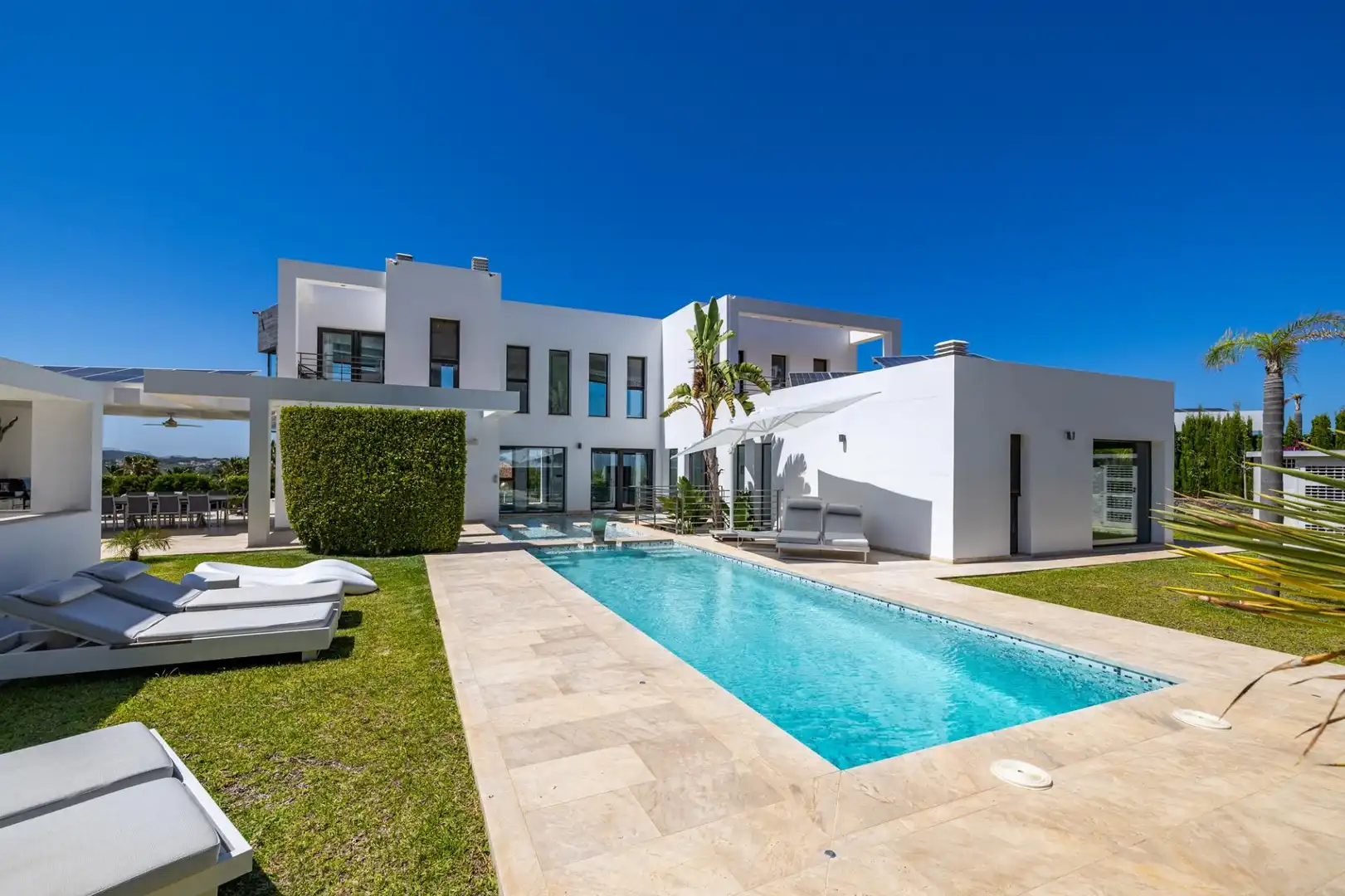 Exterior view of Houses for sale in Jávea / Xàbia  with Air Conditioner, Heating and Private garden