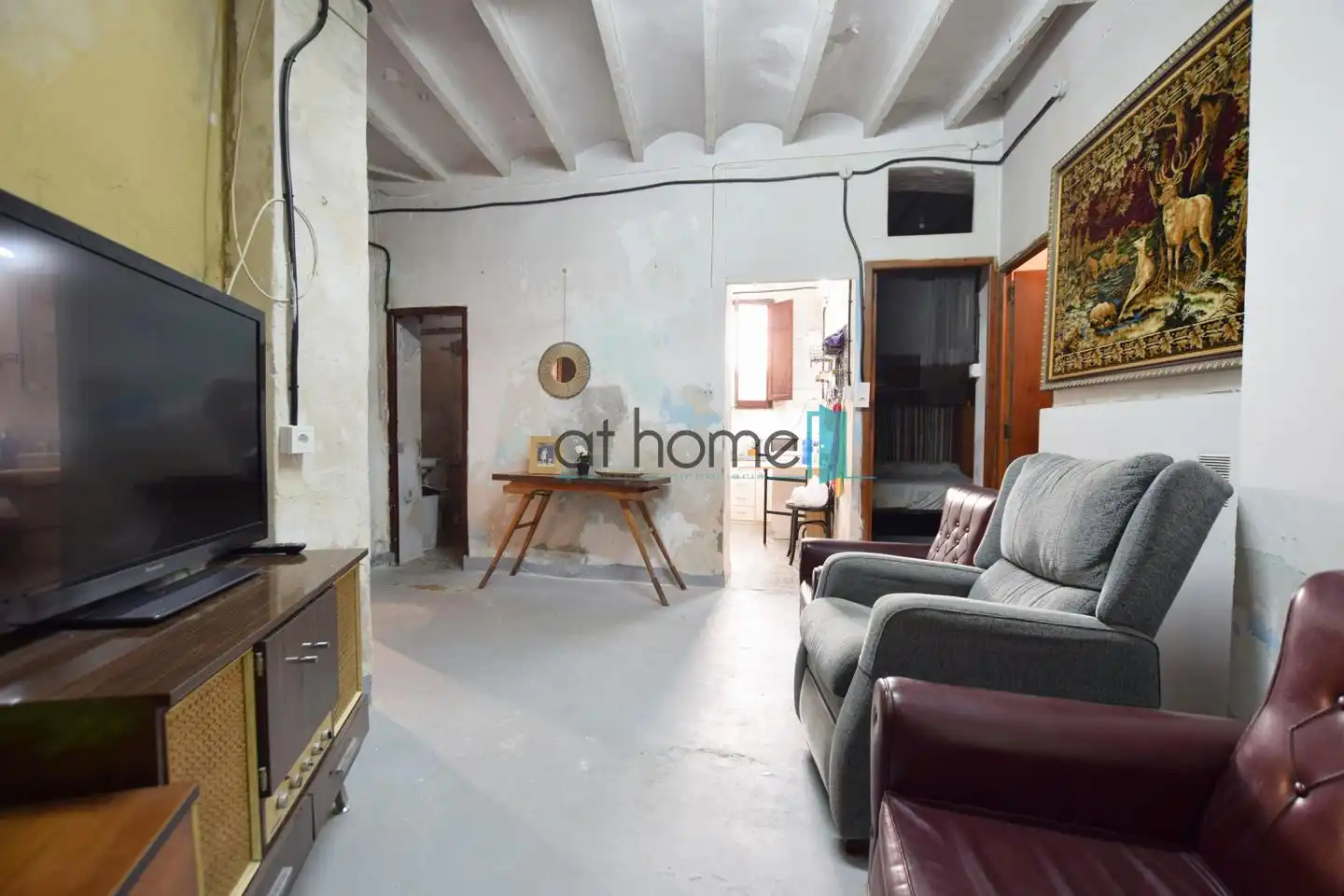 Sala de estar de Finca rústica en venta en Castellnovo con Terraza y Amueblado