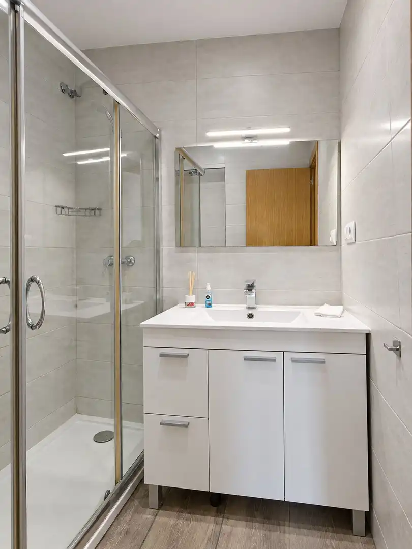 Bathroom of Flat for sale in Vilanova del Camí  with Air Conditioner