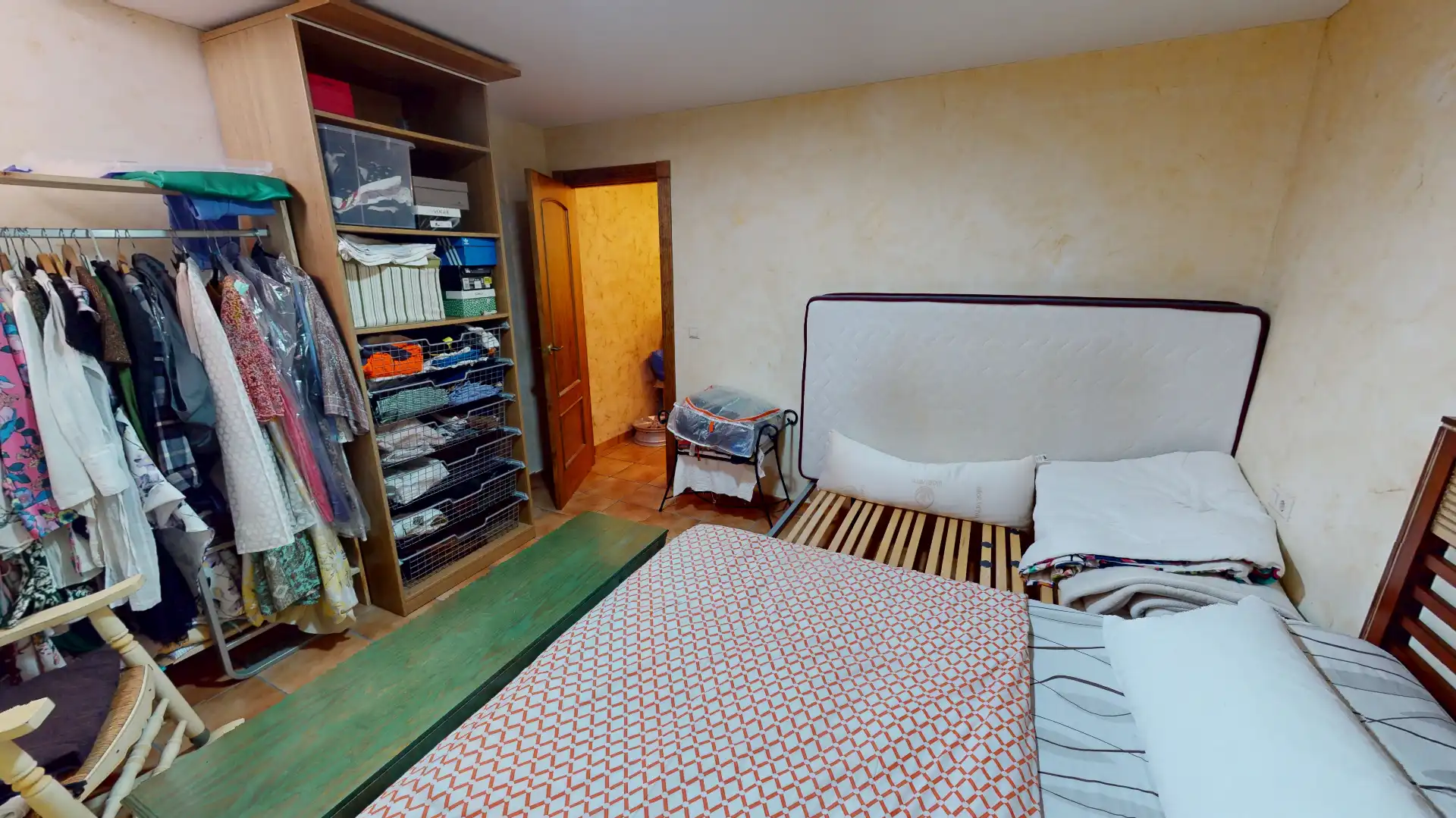 Habitación de Casa adosada en venta en Aspe con Aire acondicionado, Terraza y Amueblado