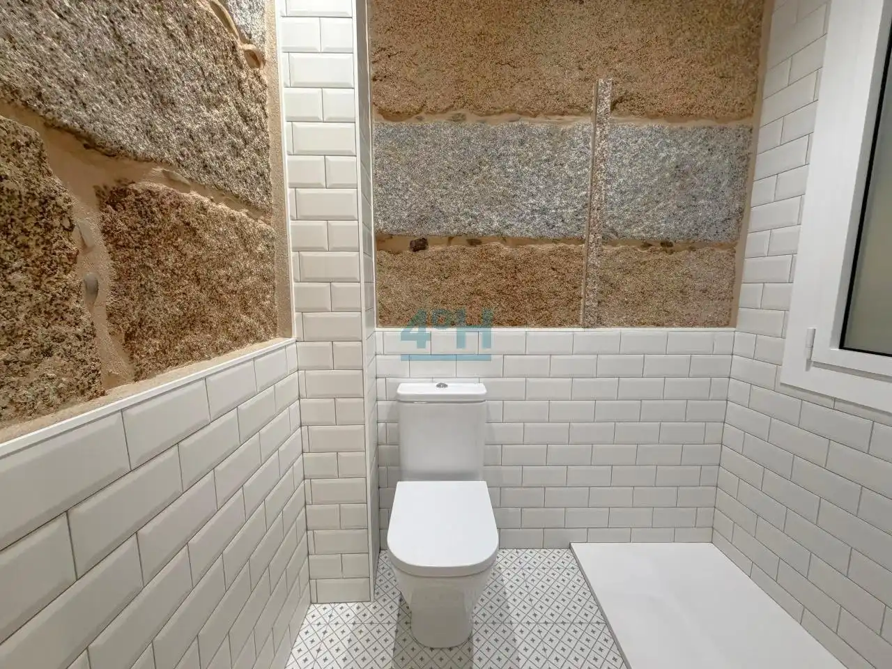 Bathroom of Flat for sale in Posío