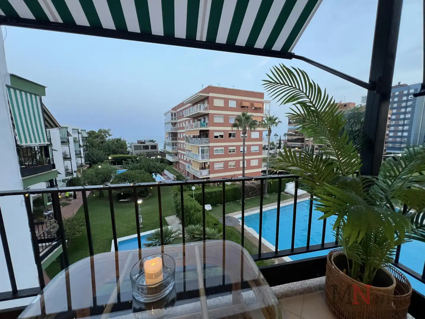Terrassa de Apartament en venda en Castellón de la Plana / Castelló de la Plana amb Aire condicionat, Calefacció i Terrassa